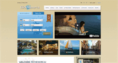 Desktop Screenshot of clickmenorca.com